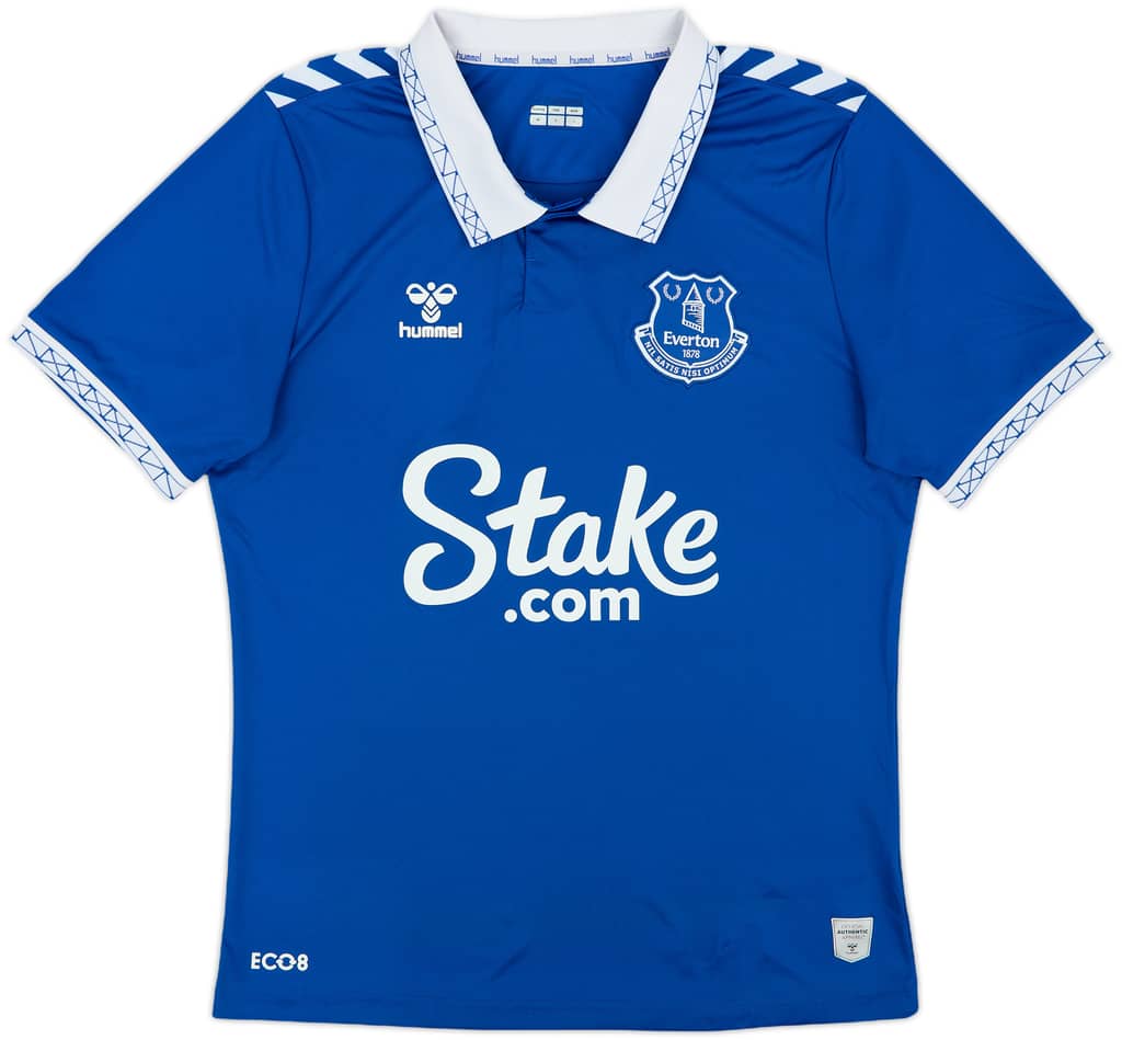 2023-24 Everton Home Shirt - 9/10 - (M)