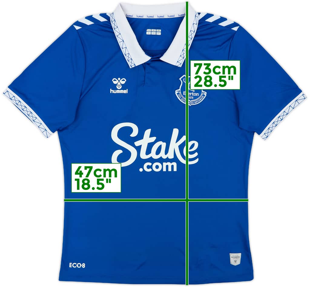 2023-24 Everton Home Shirt - 9/10 - (M)