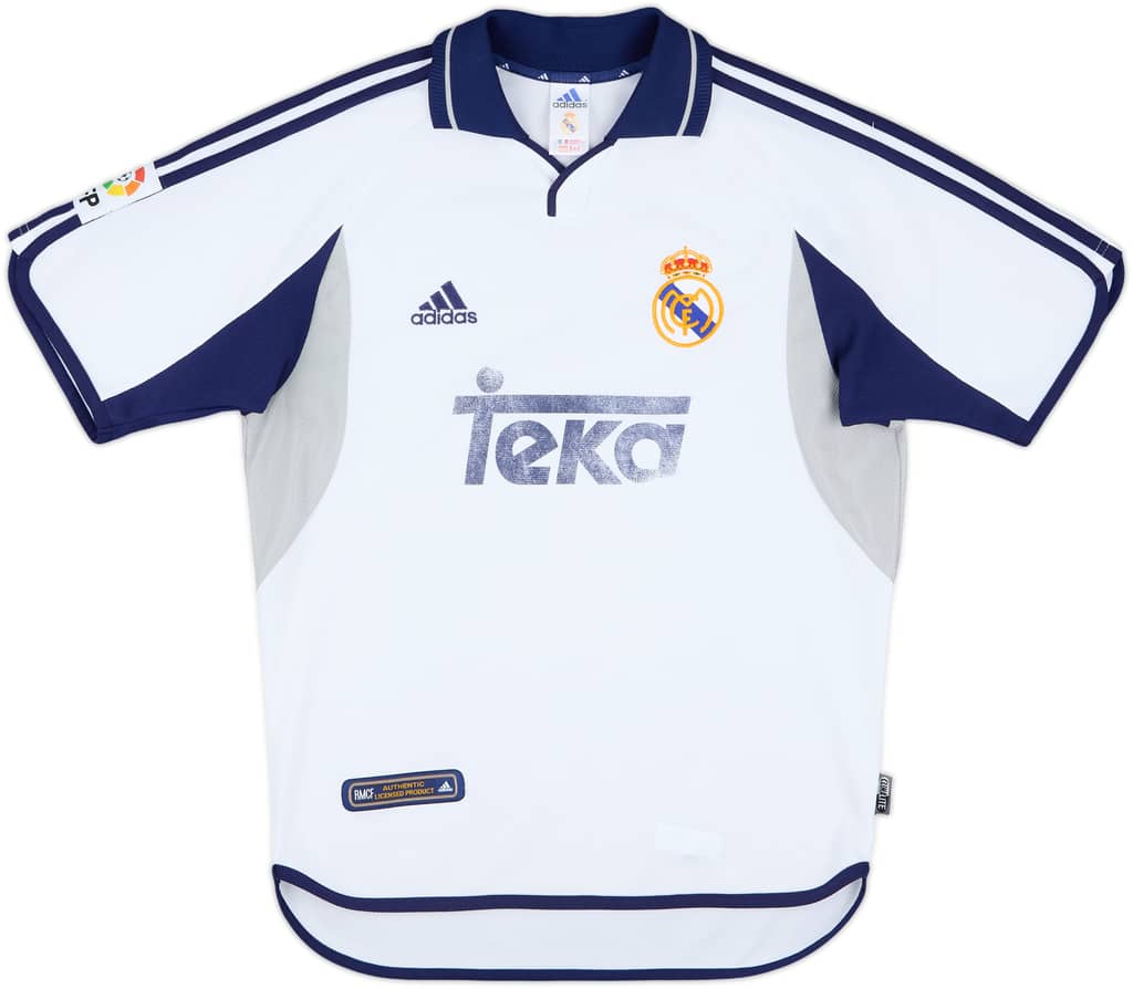 2000-01 Real Madrid Home Shirt - 5/10 - (S)