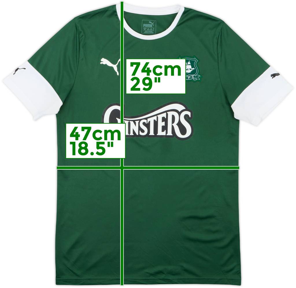 2019-20 Plymouth Home Shirt - 8/10 - (M)