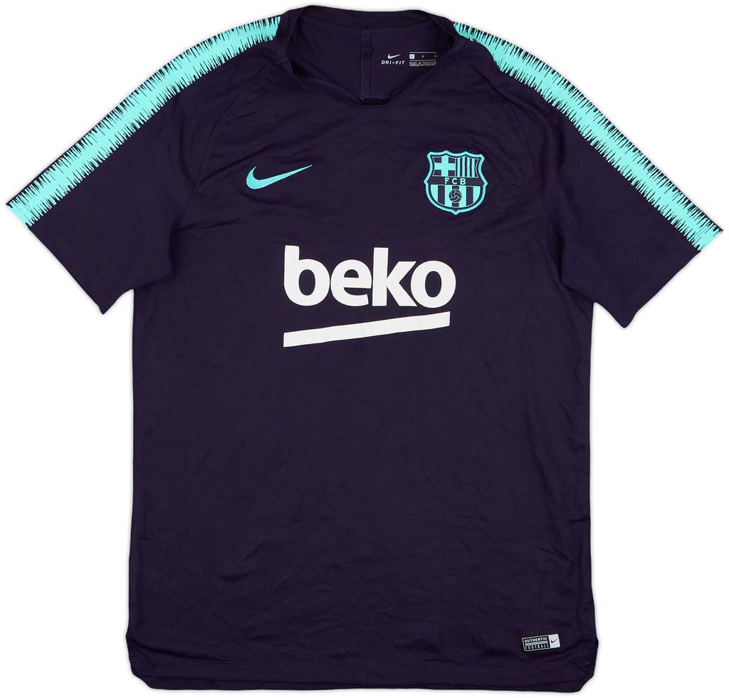 2018-19 Barcelona Nike Training Shirt - 6/10 - (L)