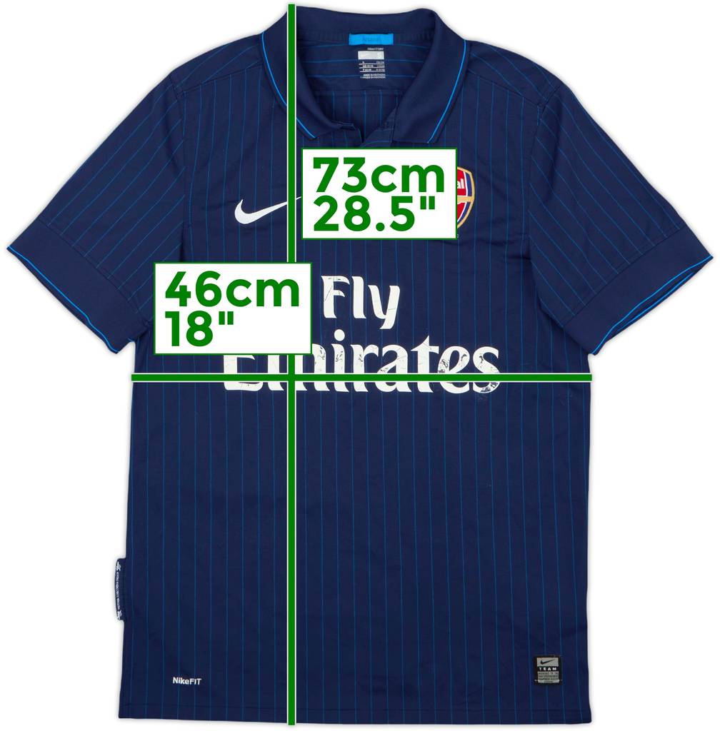 2009-10 Arsenal Away Shirt - 5/10 - (S)