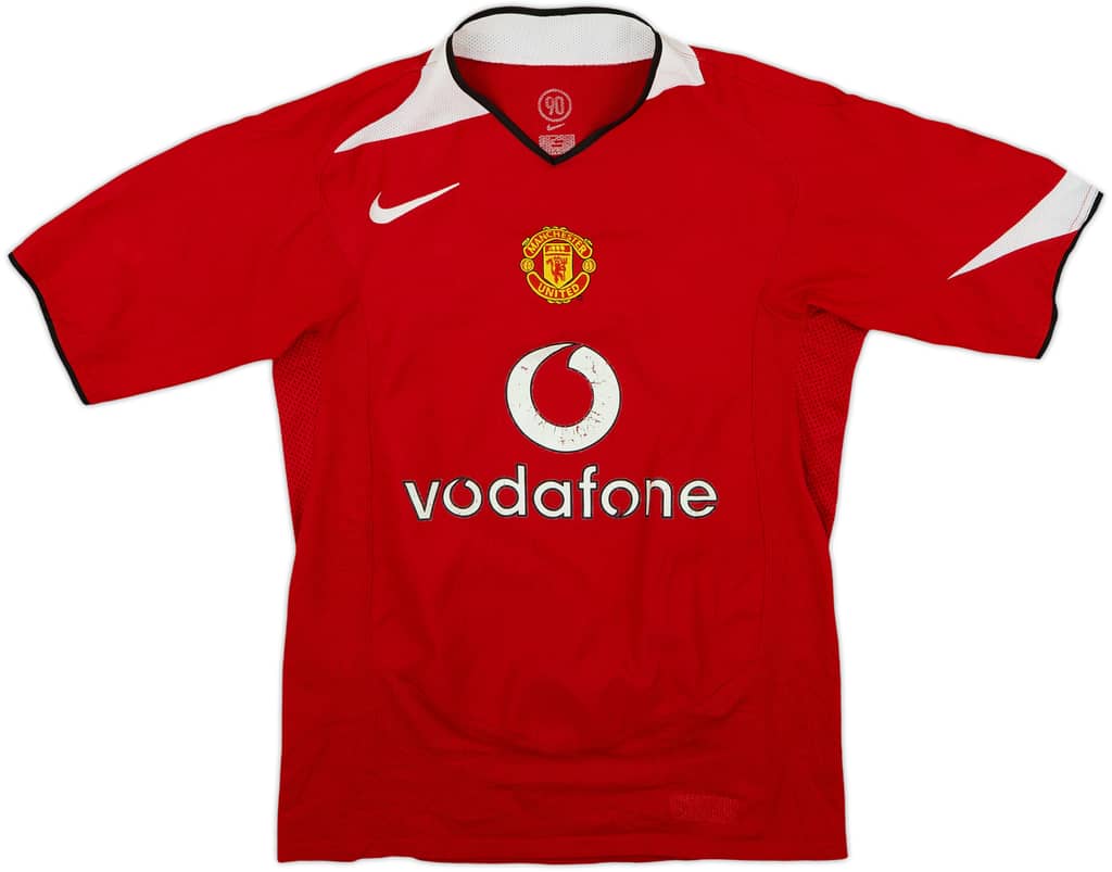 2004-06 Manchester United Home Shirt - 5/10 - (S)