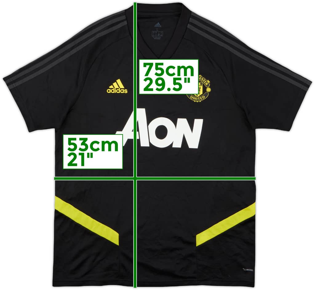 2019-20 Manchester United adidas Training Shirt - 7/10 - (L)
