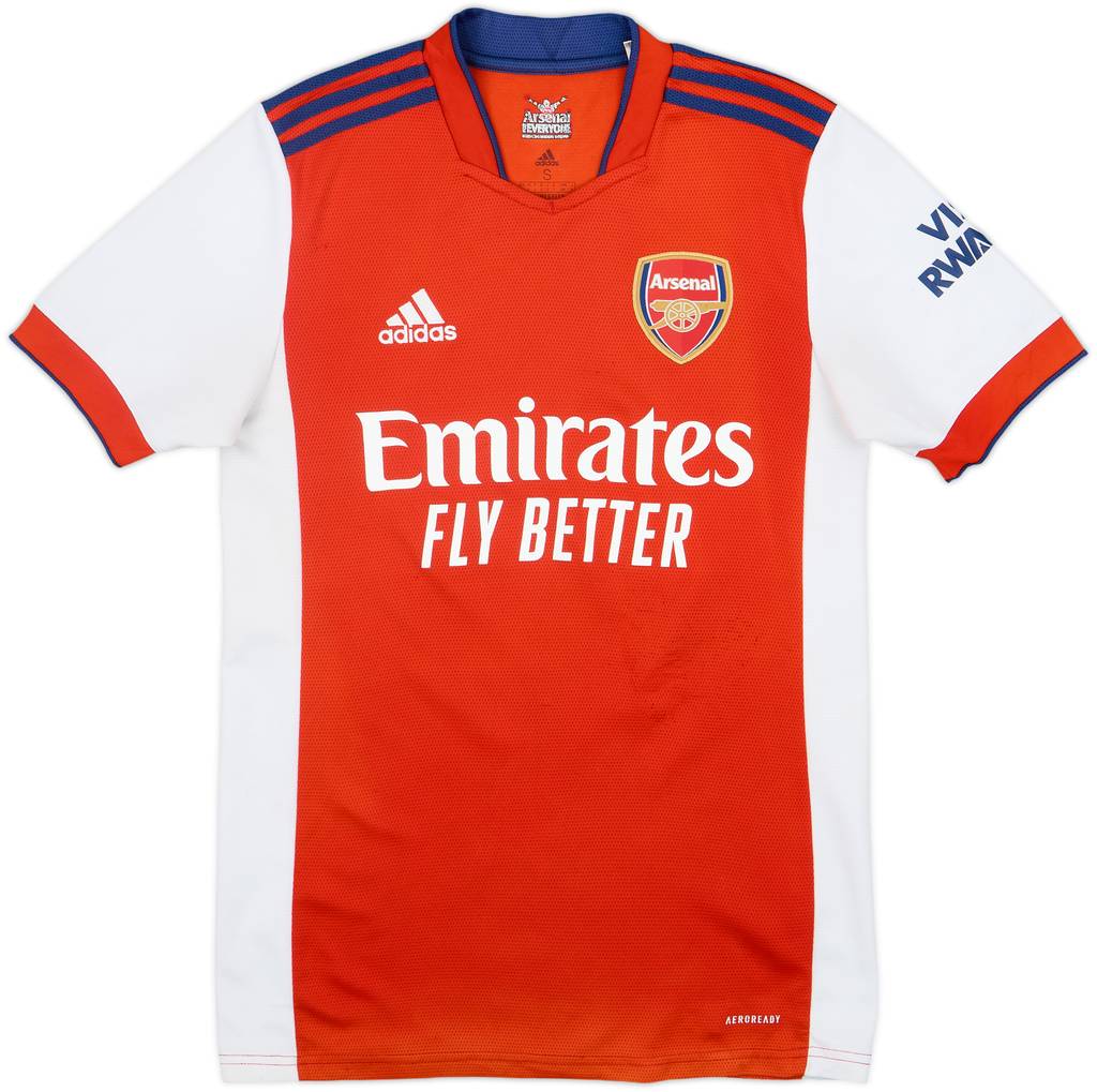 2021-22 Arsenal Home Shirt - 4/10 - (S)