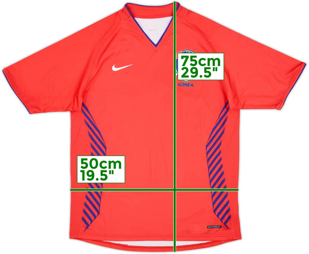 2006-08 South Korea Home Shirt - 4/10 - (M)