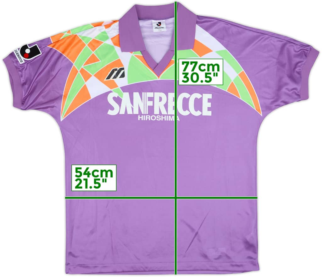 1993 Sanfrecce Hiroshima Home Shirt - 7/10 - (L)