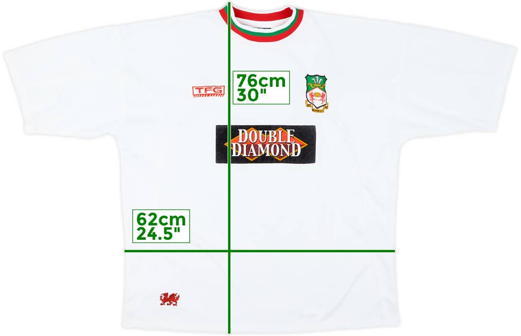 2001-02 Wrexham Away Shirt - 9/10 - (XL)