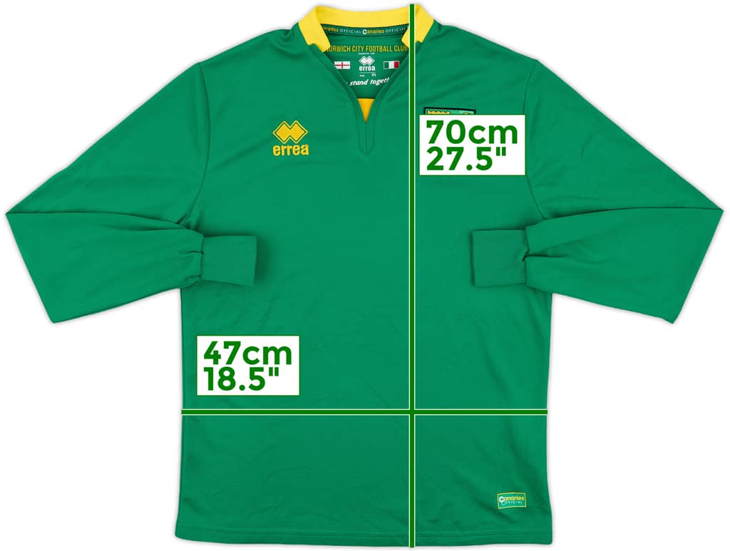 2016-17 Norwich GK Shirt - 10/10 - (M)