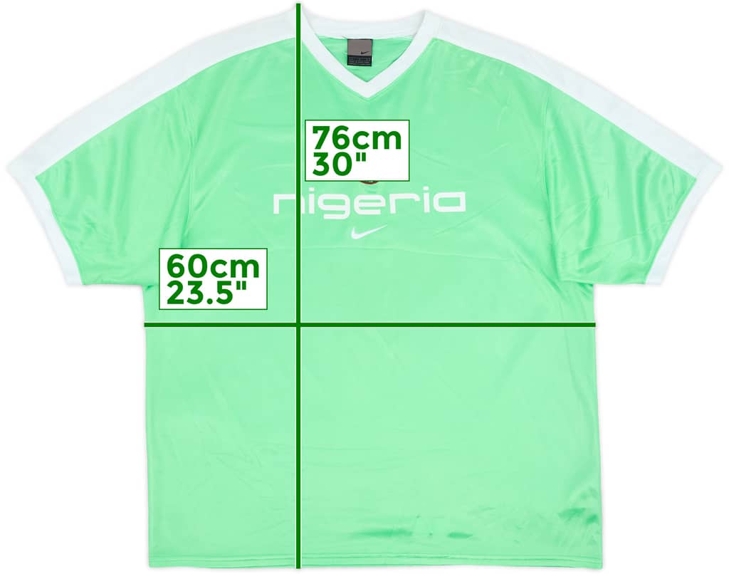 2002-04 Nigeria Nike Training Shirt - 10/10 - (L)