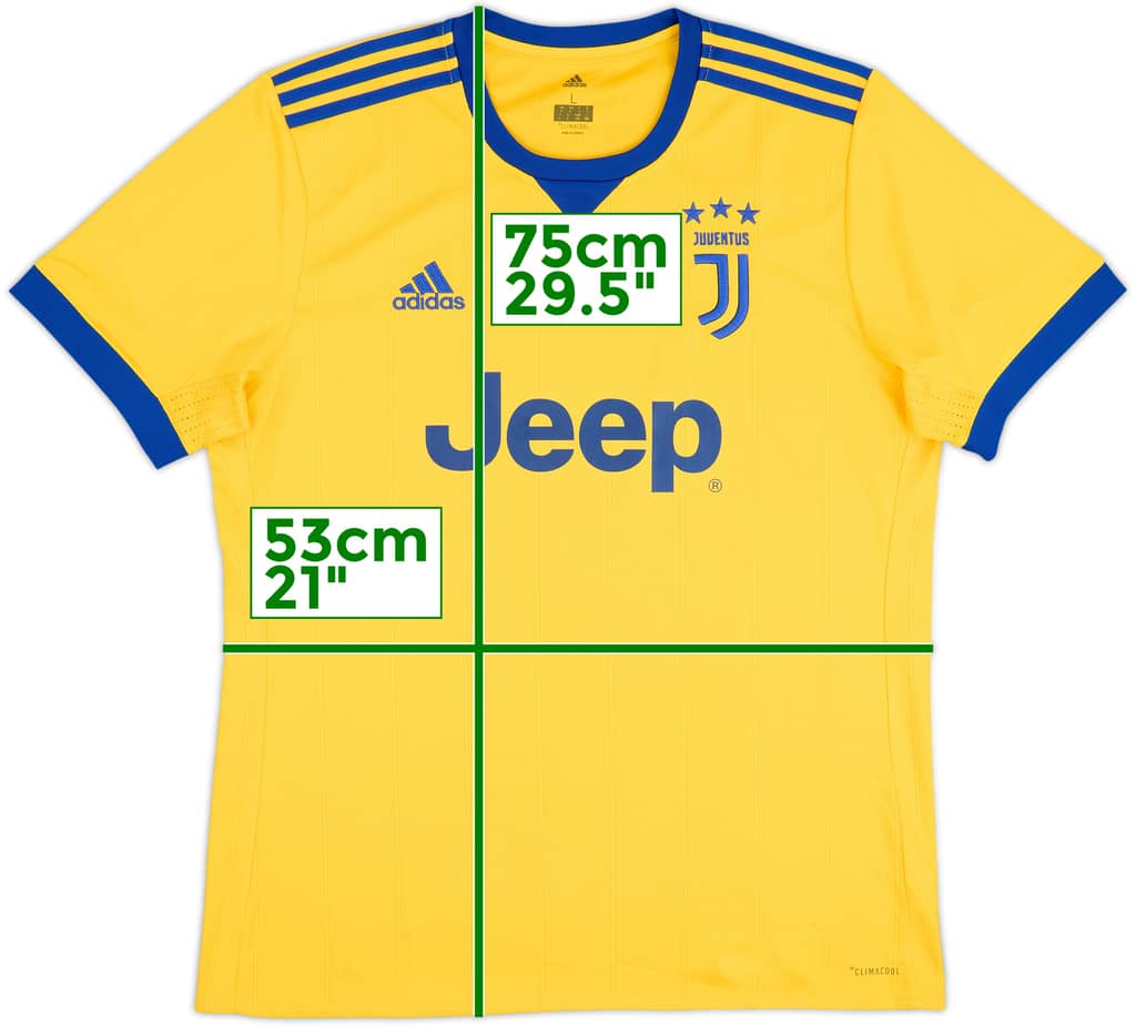 2017-18 Juventus Away Shirt - 10/10 - (L)