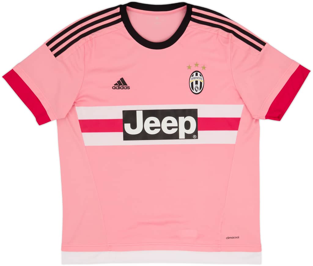 2015-16 Juventus Away Shirt - 8/10 - (XL)