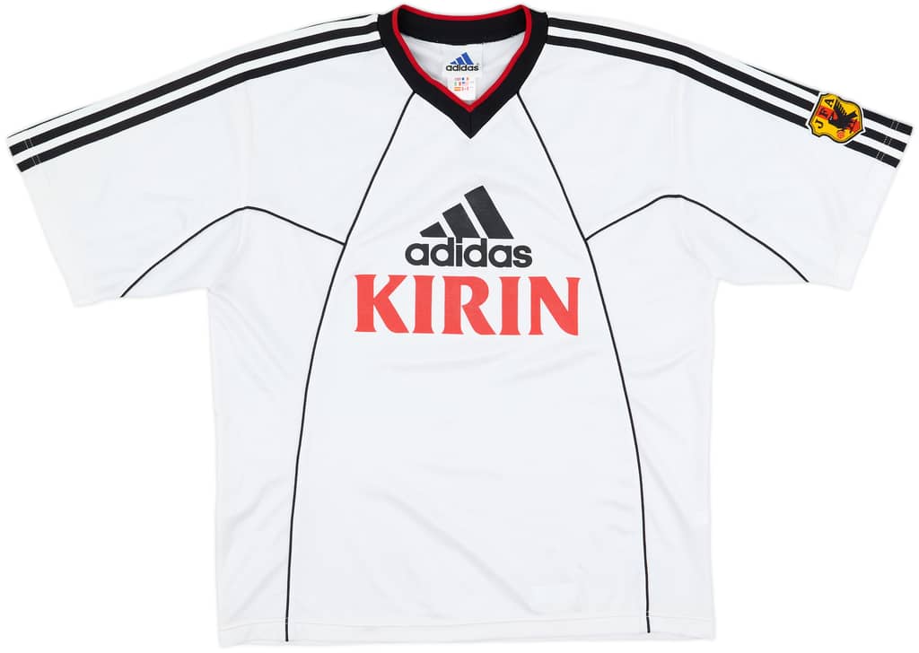 2000-02 Japan adidas Training Shirt - 8/10 - (L)