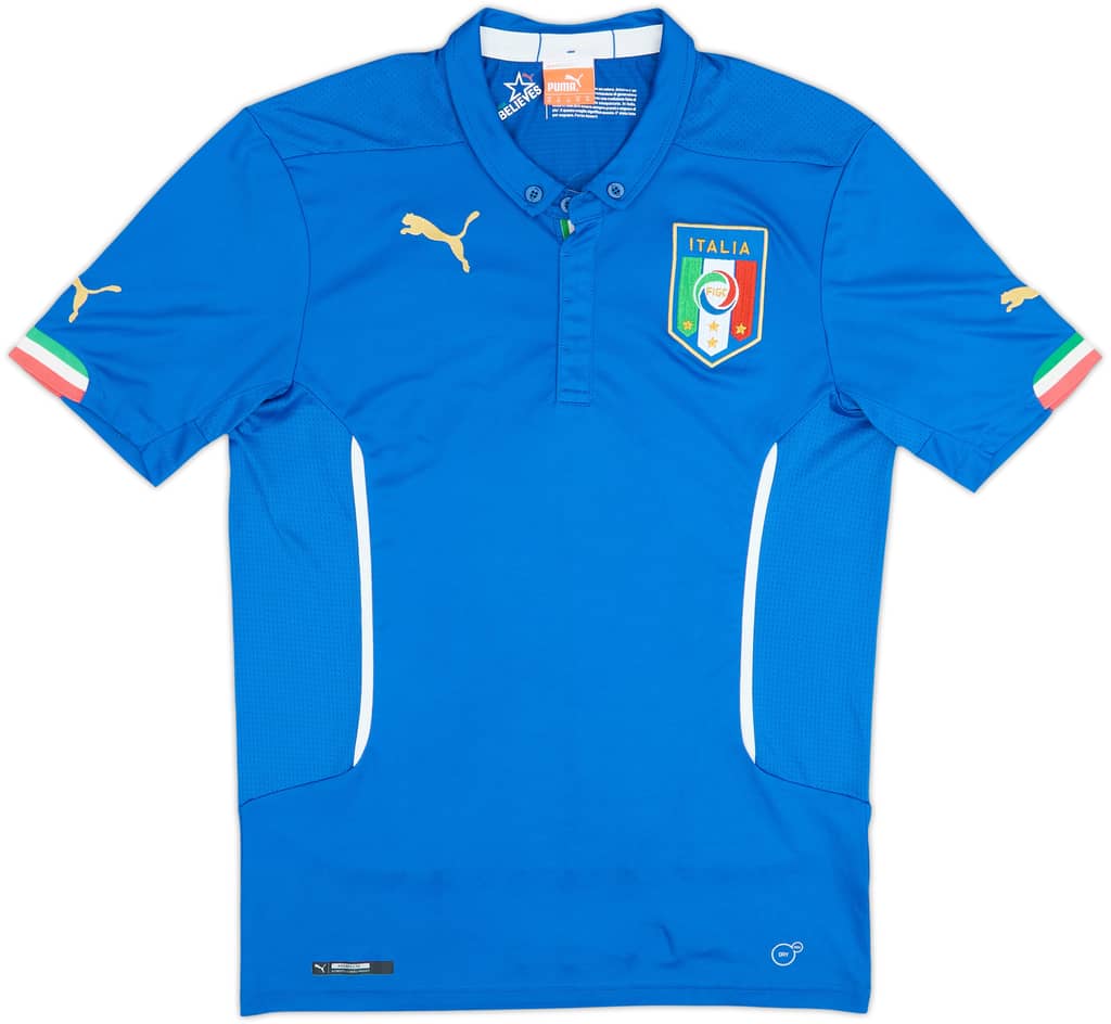 2014-15 Italy Home Shirt - 9/10 - (M)