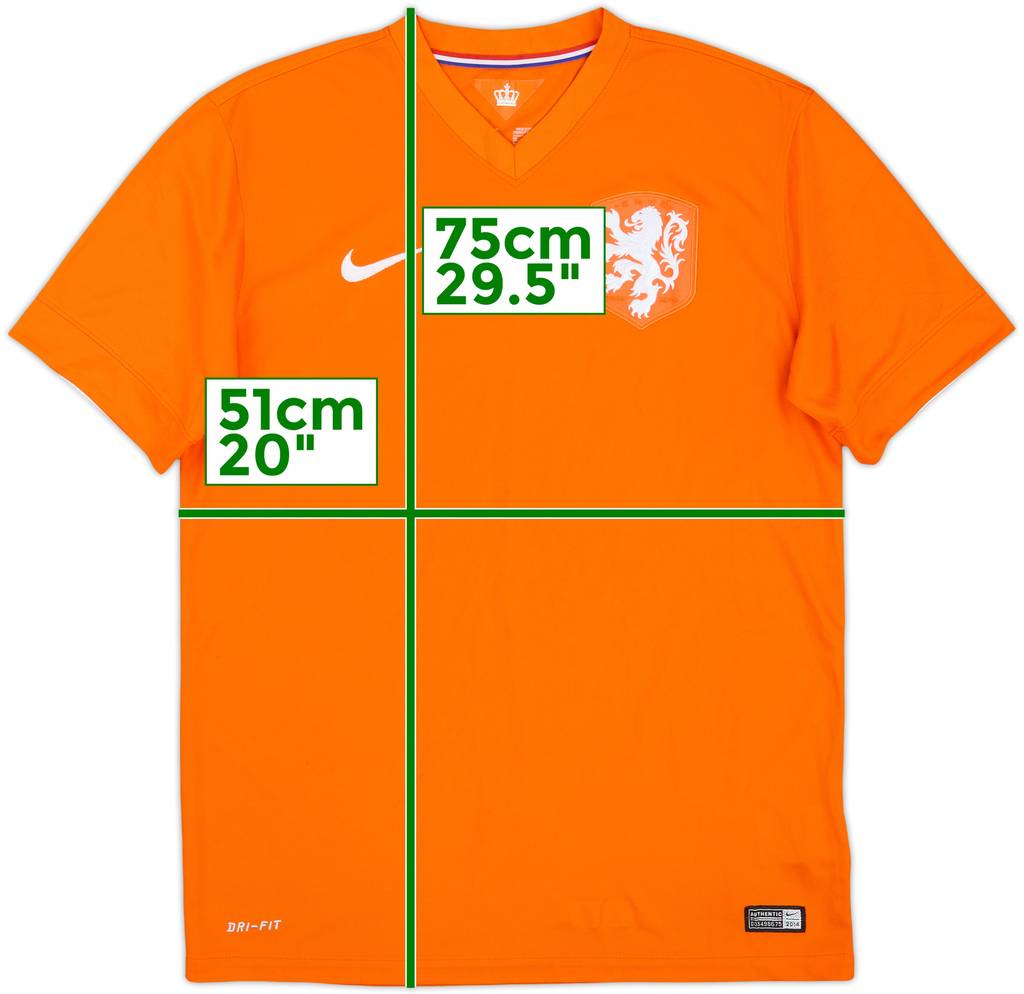 2014-15 Netherlands Home Shirt - 8/10 - (M)