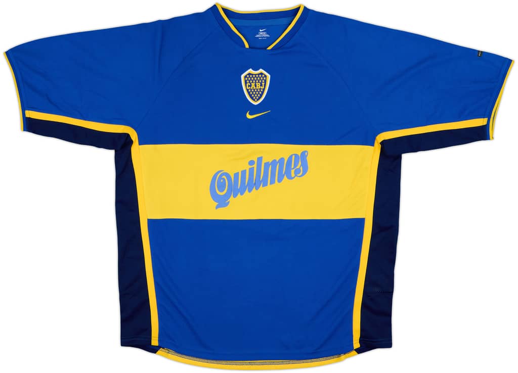 2001-02 Boca Juniors Home Shirt - 8/10 - (XL)