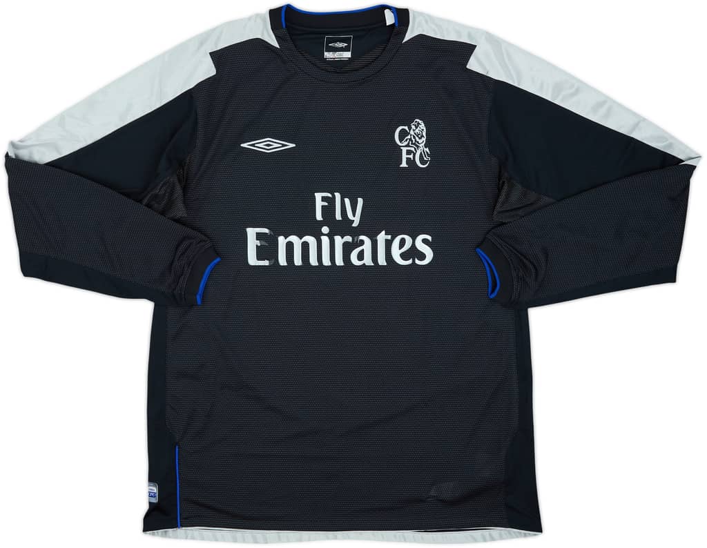 2004-05 Chelsea Away L/S Shirt - 5/10 - (L)