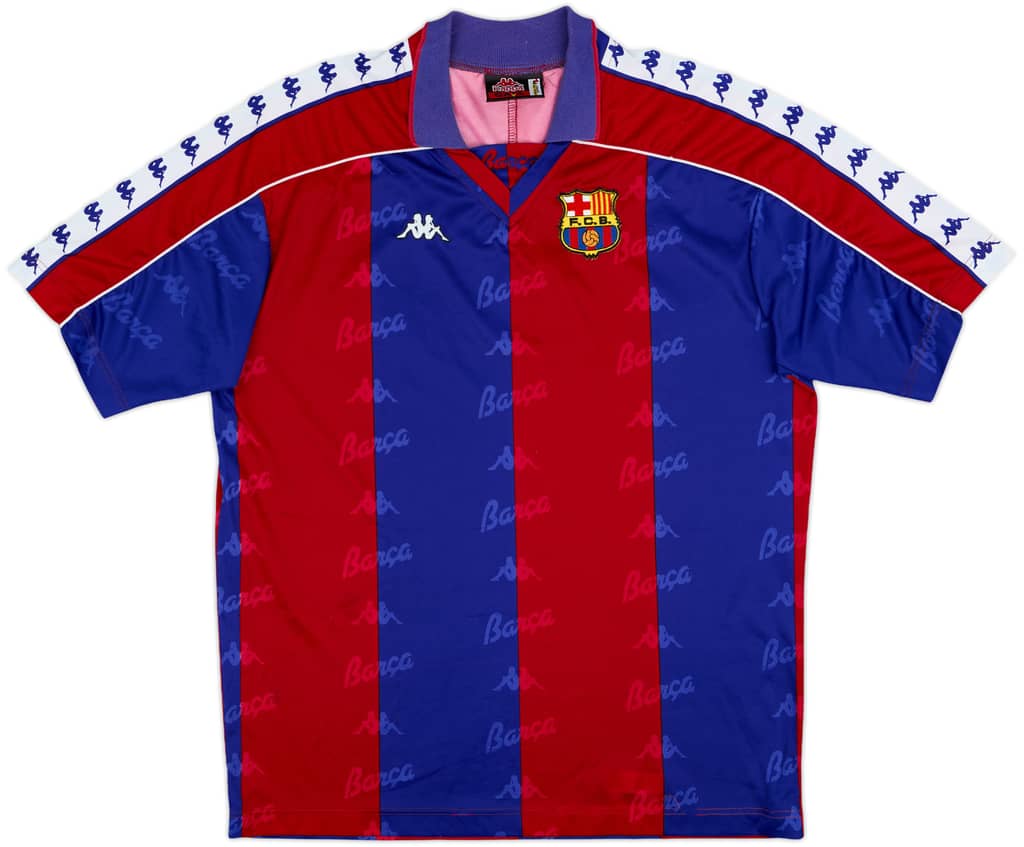 1992-95 Barcelona Home Shirt - 7/10 - (L)