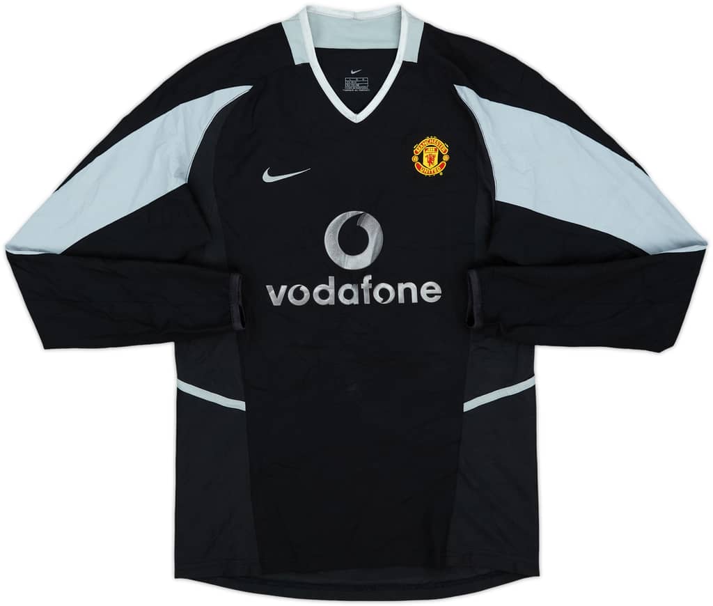 2002-04 Manchester United GK Shirt - 8/10 - (L.Boys)