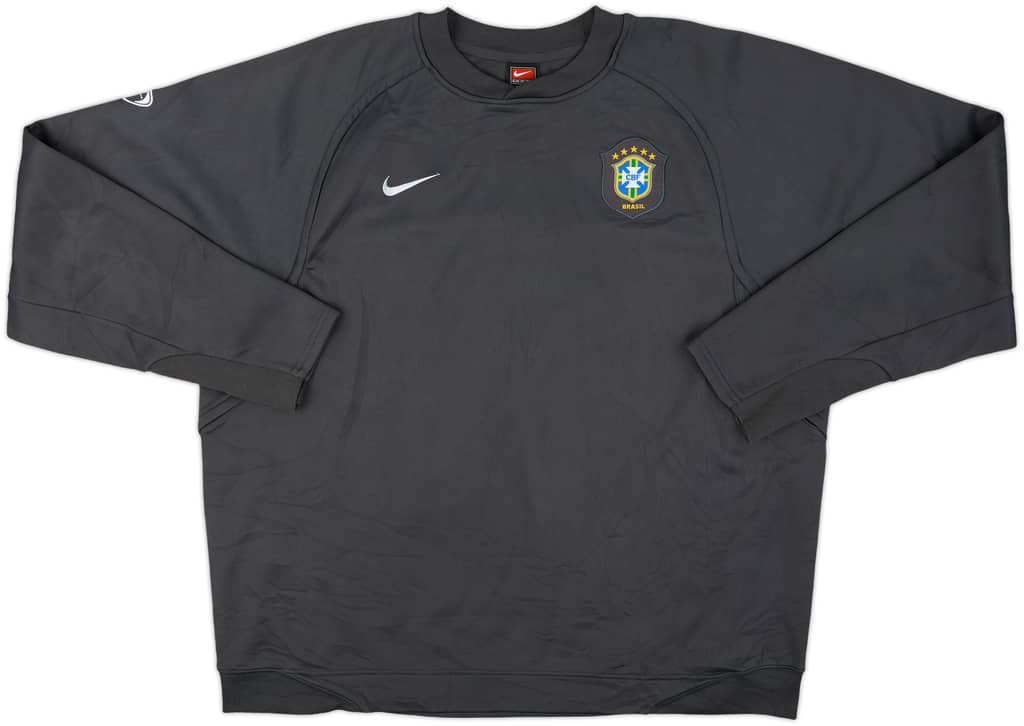 2006-07 Brazil Nike Sweat Top - 9/10 - (XL)