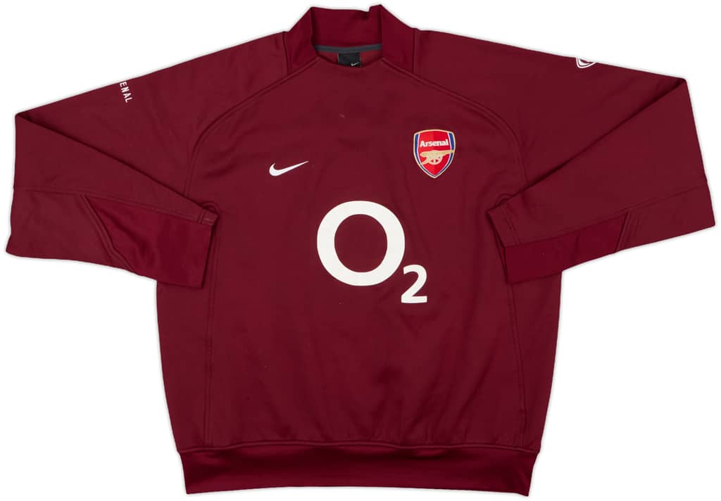 2005-06 Arsenal Nike Sweat Top - 7/10 - (XL)