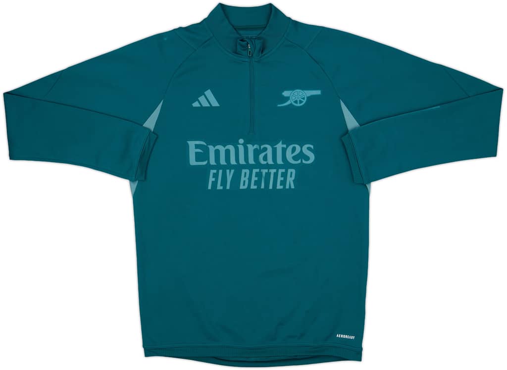 2023-24 Arsenal adidas 1/4 Zip Training Top - 8/10 - (M)
