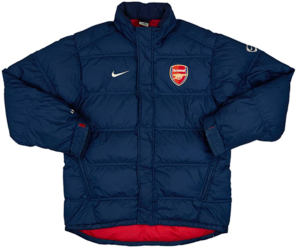 2004-05 Arsenal Nike Padded Bench Coat - 9/10 - (M)