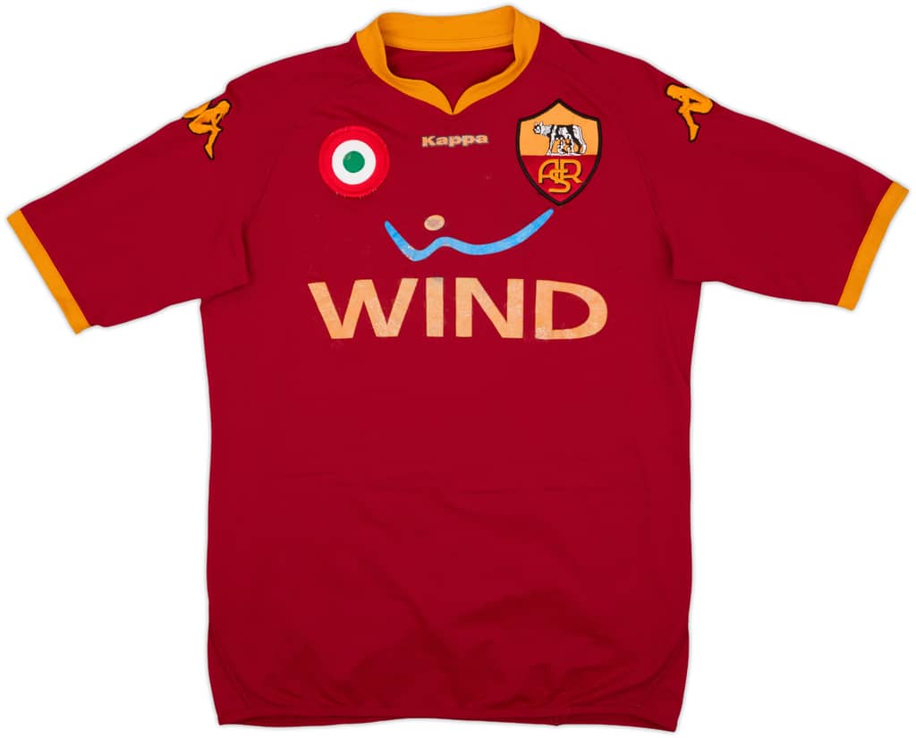 2007-08 Roma Home Shirt - 5/10 - (M)