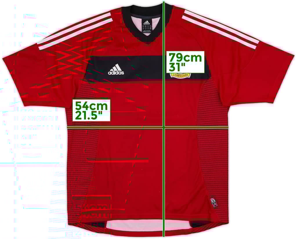 2002-04 Bayer Leverkusen Home Shirt - 5/10 - (M)