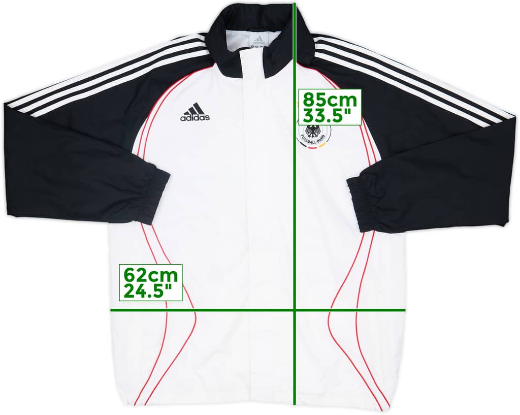 2005-06 Germany adidas Hooded Rain Jacket - 8/10 - (M/L)