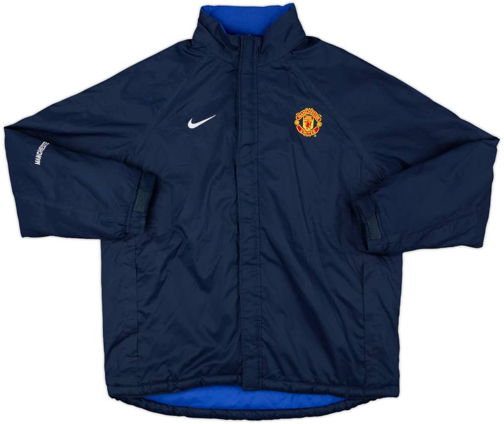 2005-06 Manchester United Nike Padded Bench Coat - 9/10 - (L)
