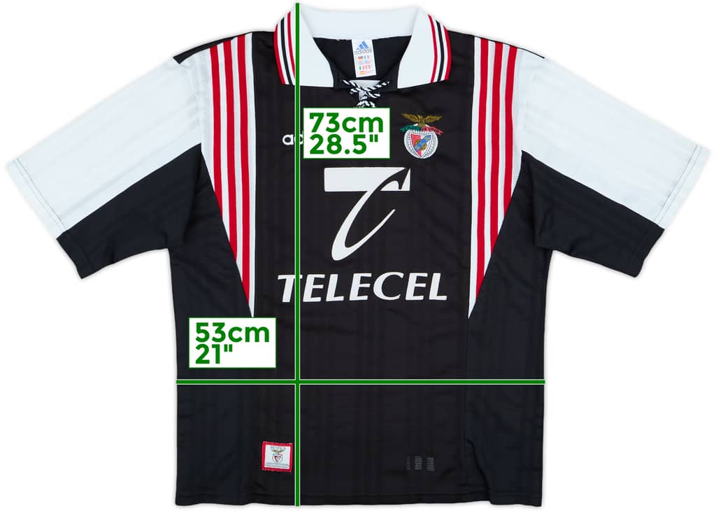 1997-98 Benfica Third Shirt - 8/10 - (L)