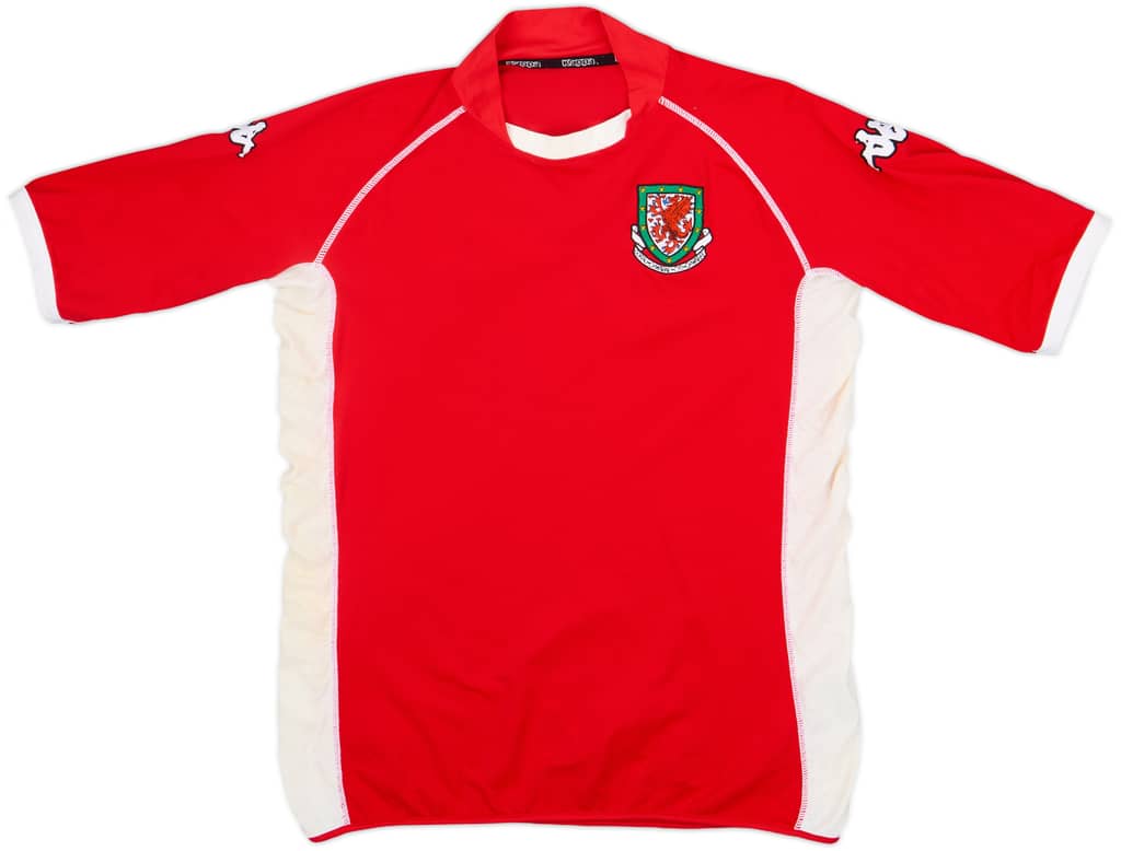 2002-04 Wales Home Shirt - 7/10 - (M)