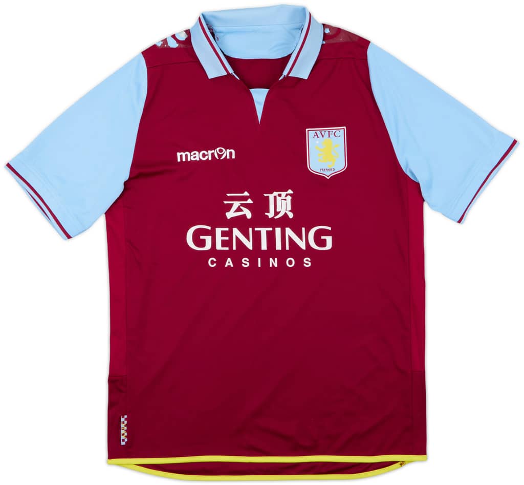 2012-13 Aston Villa Home Shirt - 5/10 - (L)