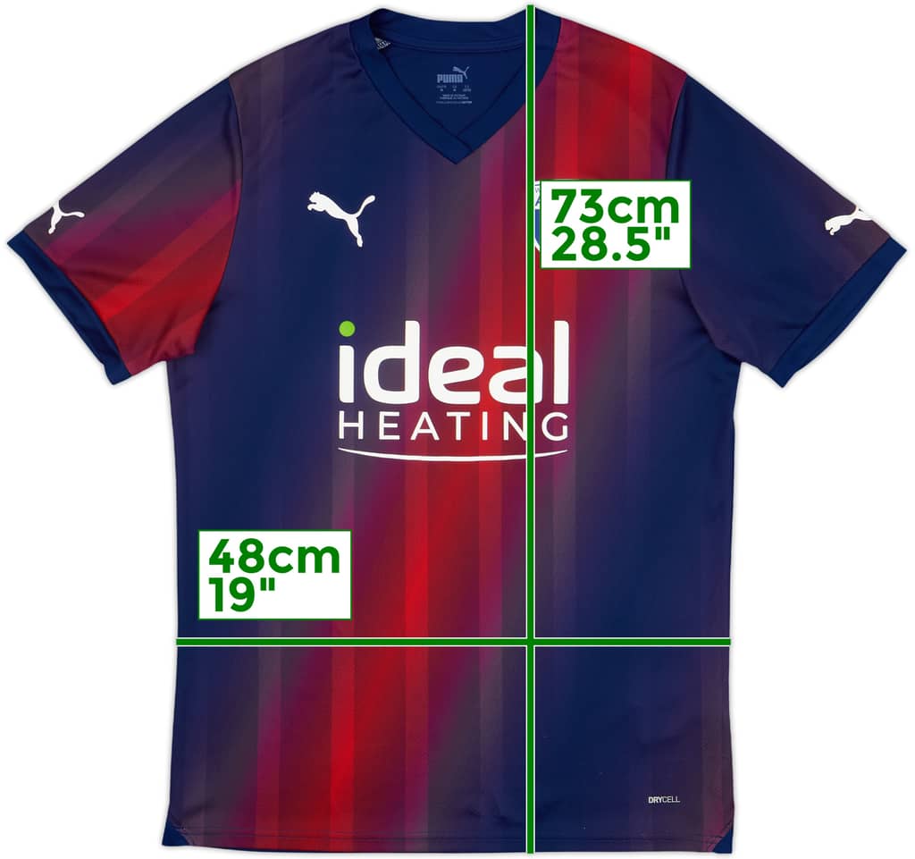 2023-24 West Brom Third Shirt - 9/10 - (M)