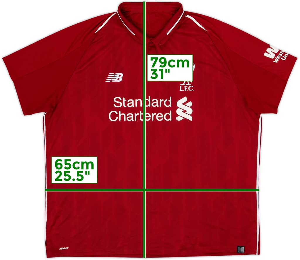 2018-19 Liverpool Home Shirt - 5/10 - (3XL)