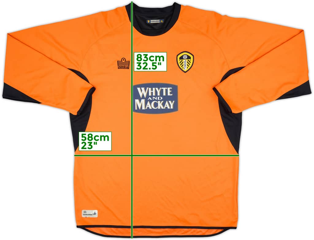 2005-06 Leeds GK Shirt - 8/10 - (XL)