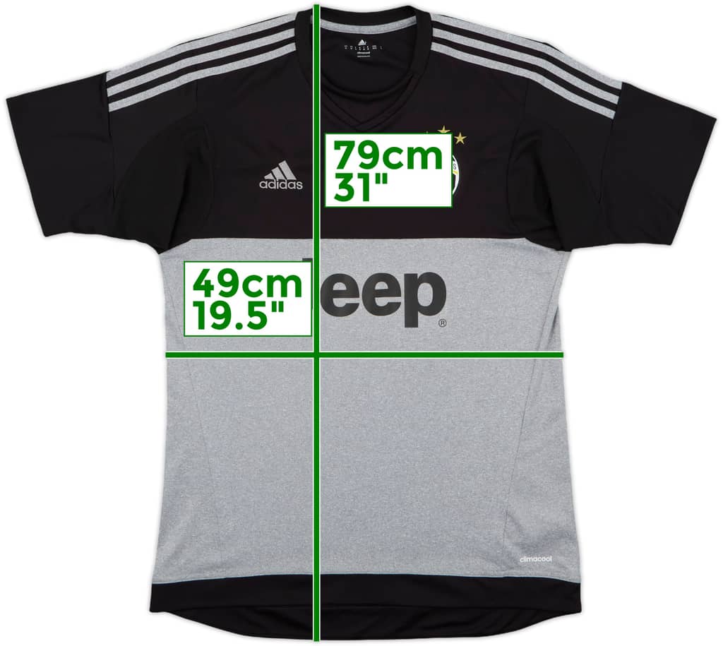 2015-16 Juventus GK S/S Shirt - 10/10 - (M)