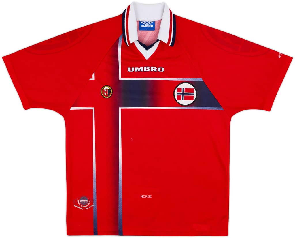1997-98 Norway Home Shirt - 7/10 - (L)