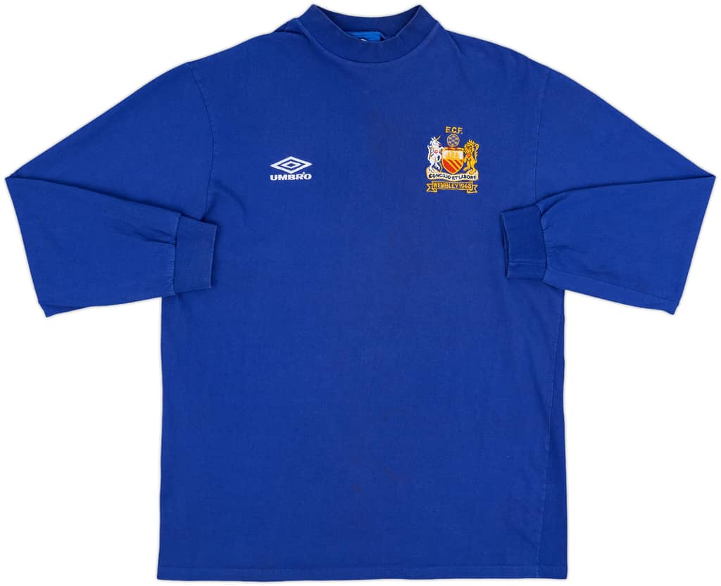 1998-99 Manchester United 1968 European Cup Heritage L/S Shirt - 7/10 - (L)