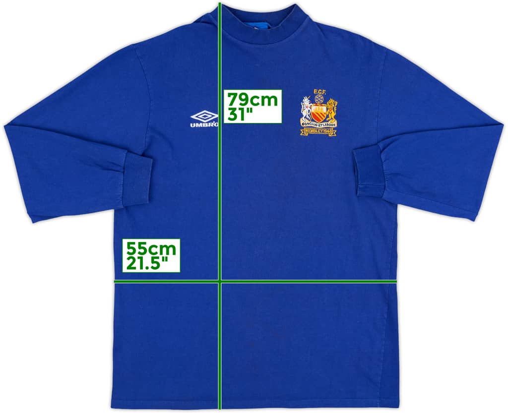 1998-99 Manchester United 1968 European Cup Heritage L/S Shirt - 7/10 - (L)