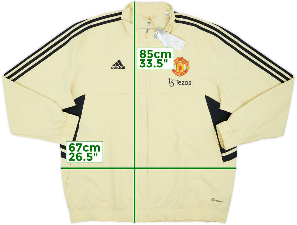 2022-23 Manchester United adidas Track Jacket (XXL)