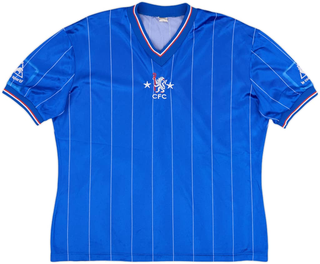 1981-83 Chelsea Home Shirt - 7/10 - (XL)
