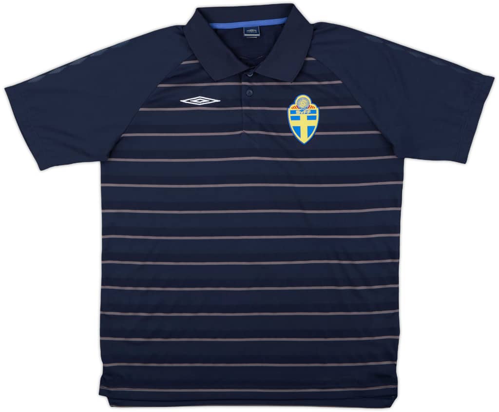 2004-05 Sweden Umbro Polo Shirt - 9/10 - (XL)