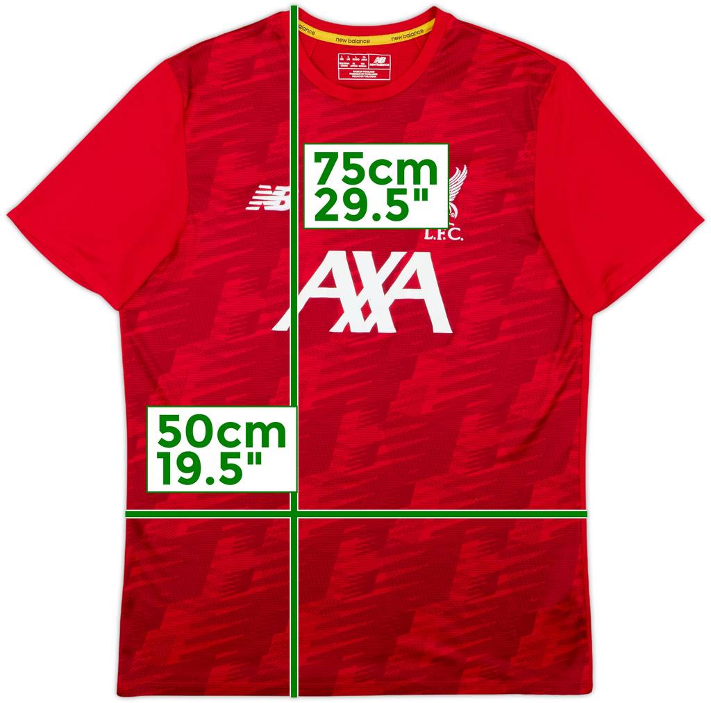 2019-20 Liverpool New Balance Training Shirt - 7/10 - (L)
