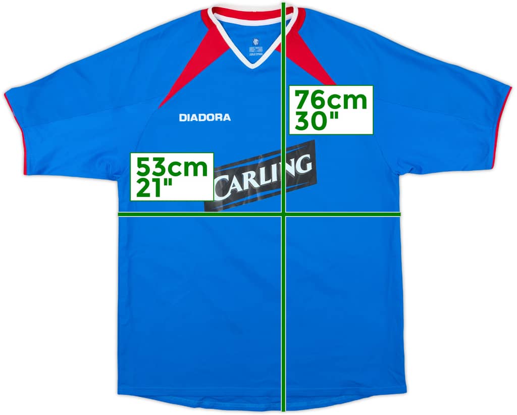 2003-05 Rangers Home Shirt - 8/10 - (M)