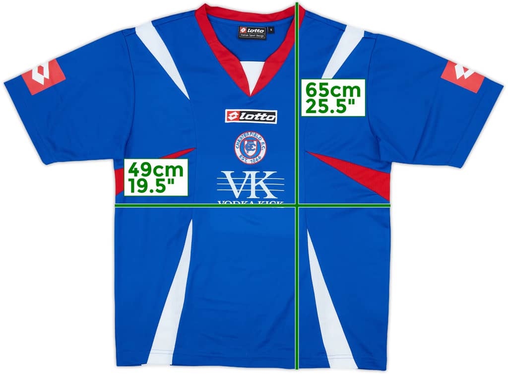 2007-08 Chesterfield Home Shirt - 8/10 - (S)