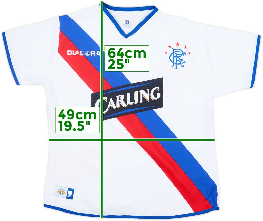 2004-05 Rangers Away Shirt - 4/10 - (S)
