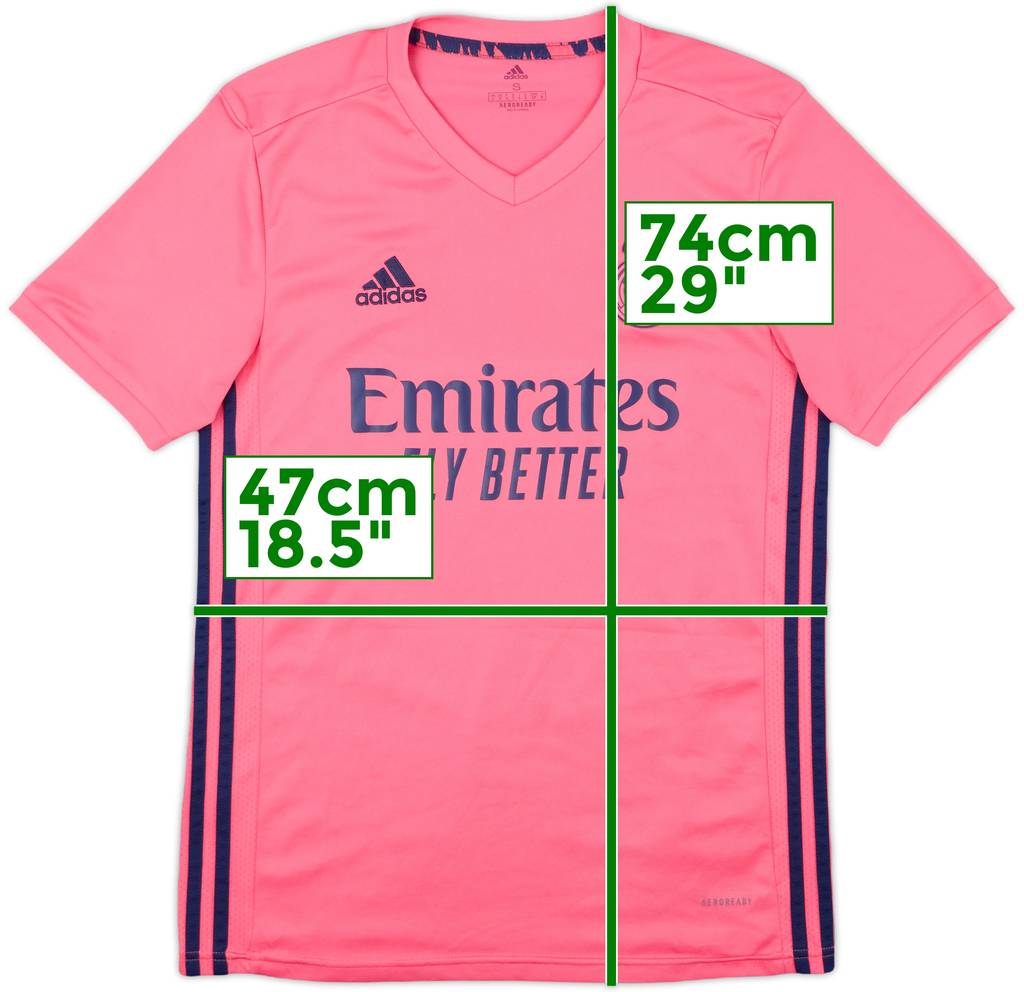 2020-21 Real Madrid Away Shirt - 9/10 - (S)