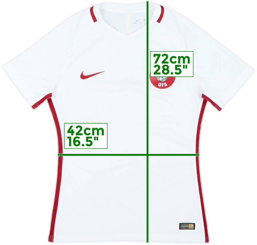 2016 Qatar Authentic Away Shirt - 10/10 - (M)